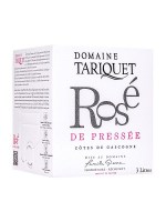 Vente en ligne et à Draguignan au meilleur prix de BIB 3 litres Domaine Tariquet ROSÉ DE PRESSÉE